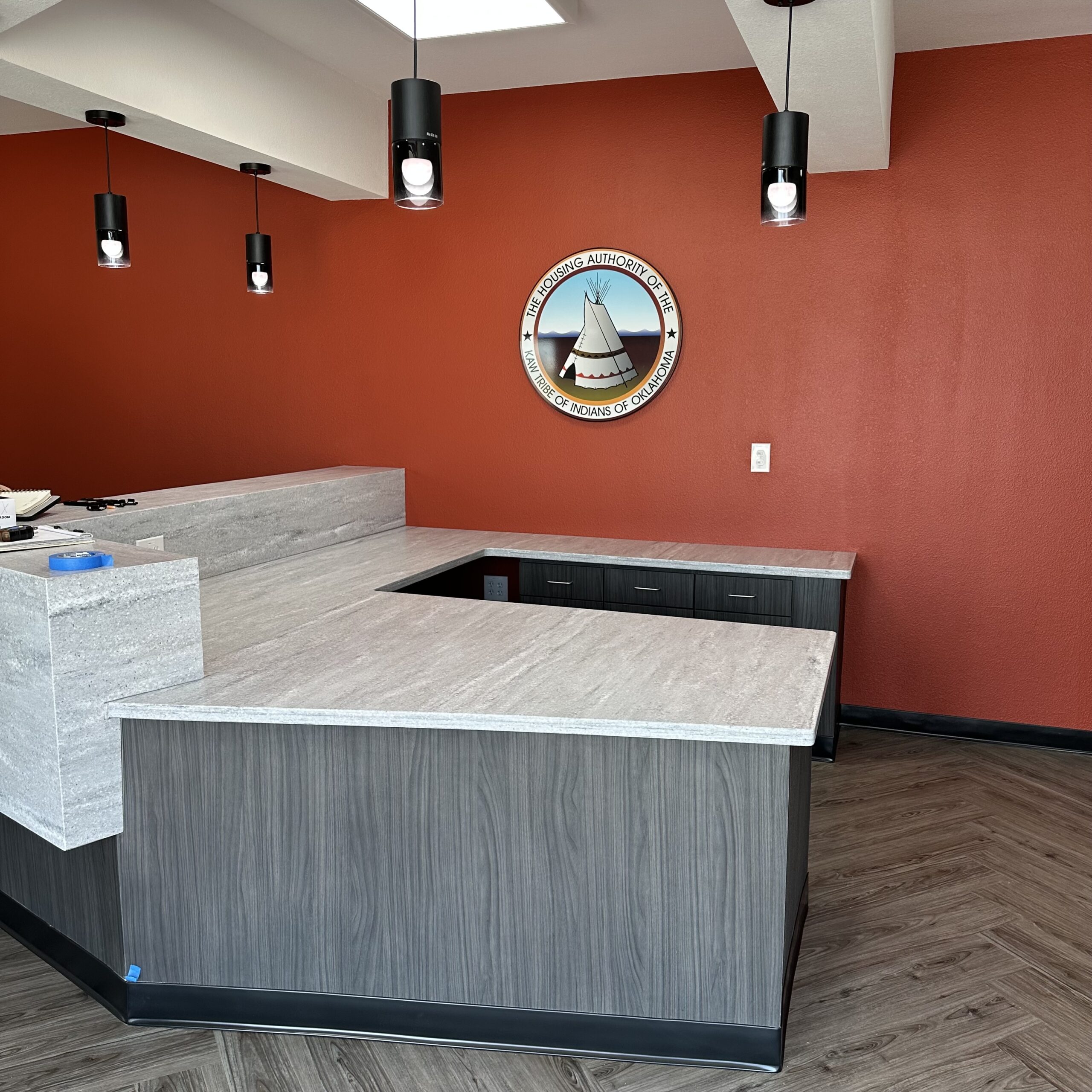 Kaw Housing Authority New Office Entry