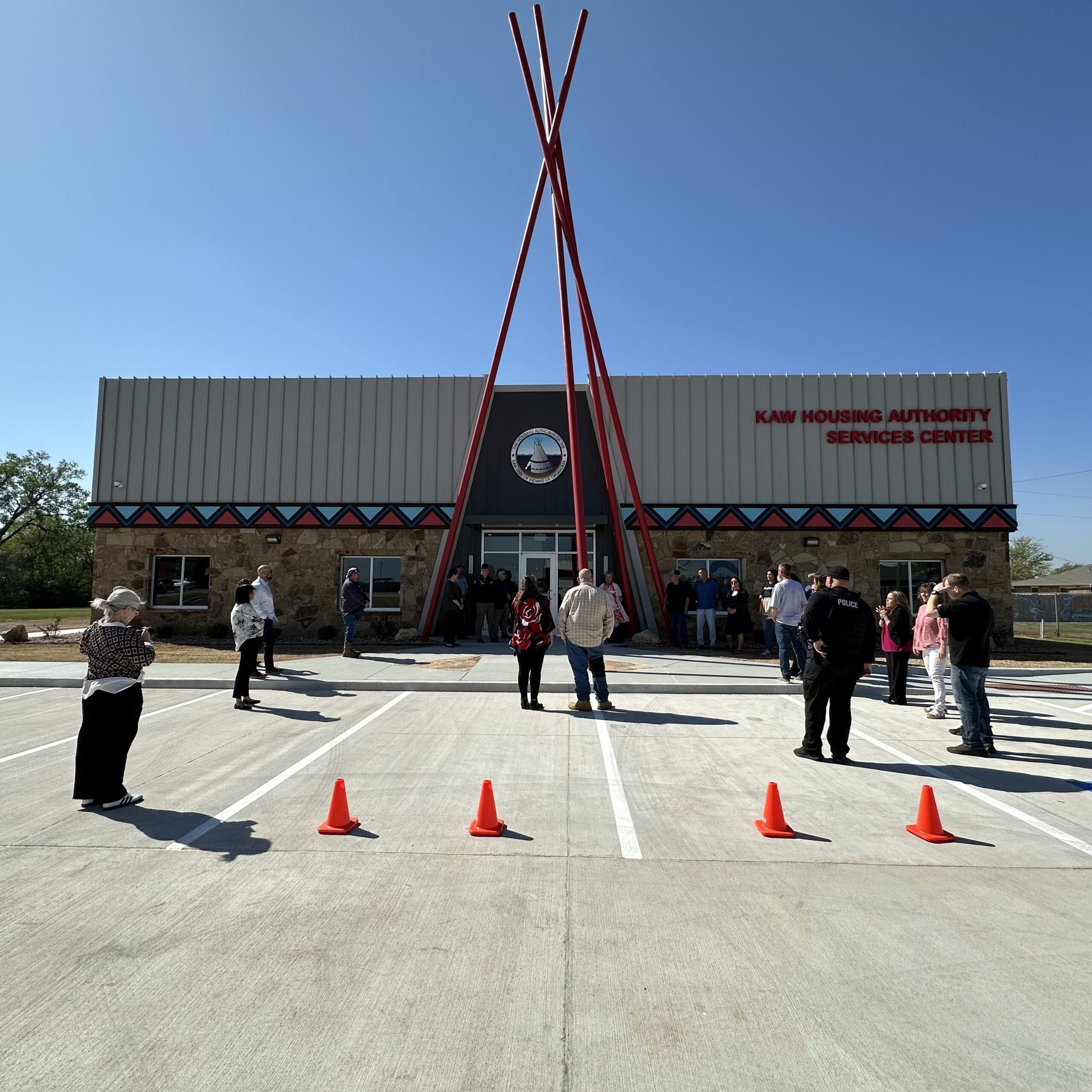 Kaw Housing Authority - Housing Services Center Ribbon Cutting