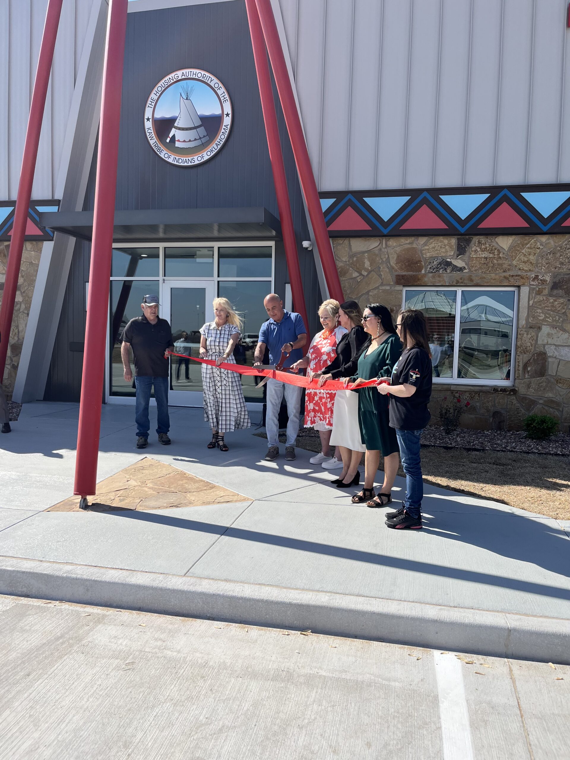 Kaw Housing Authority - Housing Services Center Ribbon Cutting